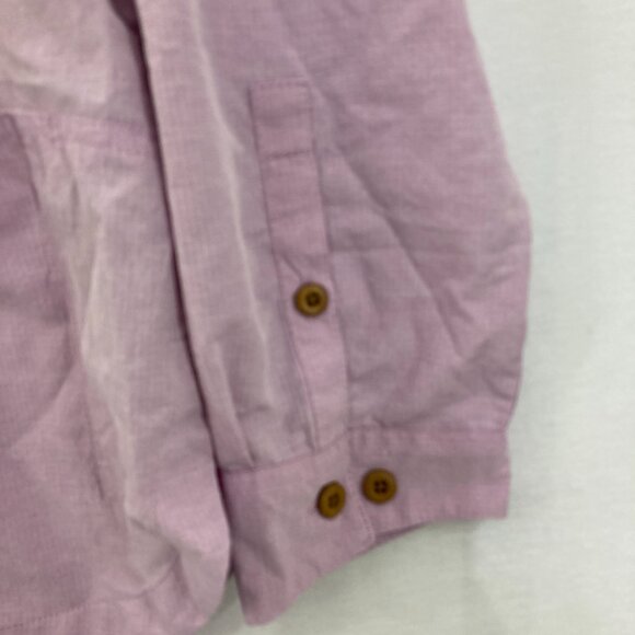 Duluth size XXL Women's Purple Long Sleeve Vented Button Down Outdoor - Picture 5 of 11